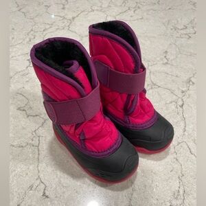 Kamik Kids Boots - Pink and Black